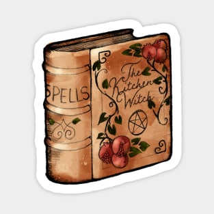 The Kitchen Witch Book Sticker Sticker